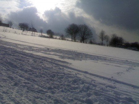 Schnee in Hirschberg