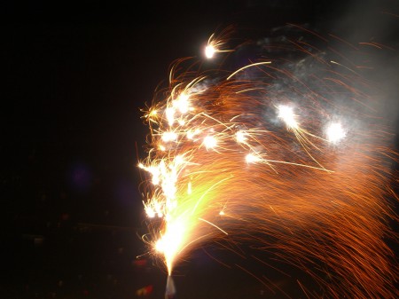 Silvester 2005 Feuerwerk
