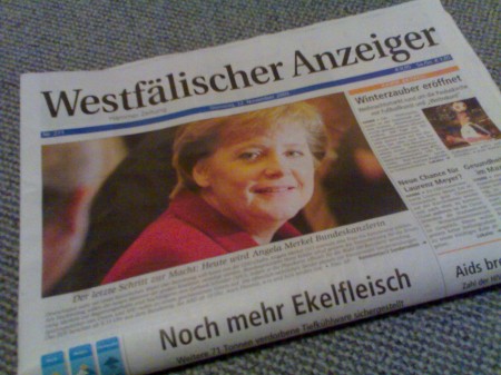 Westfälischer Anzeiger - Titel - 22.11.2005
