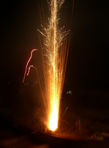 Silvester Feuerwerk 2007