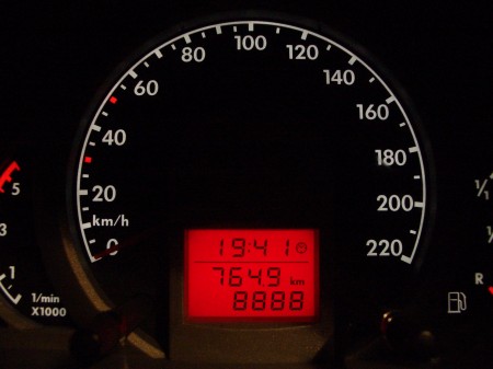 Der Fox mit 8888 km
