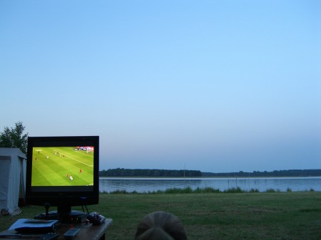 Fussball am Veerse Meer